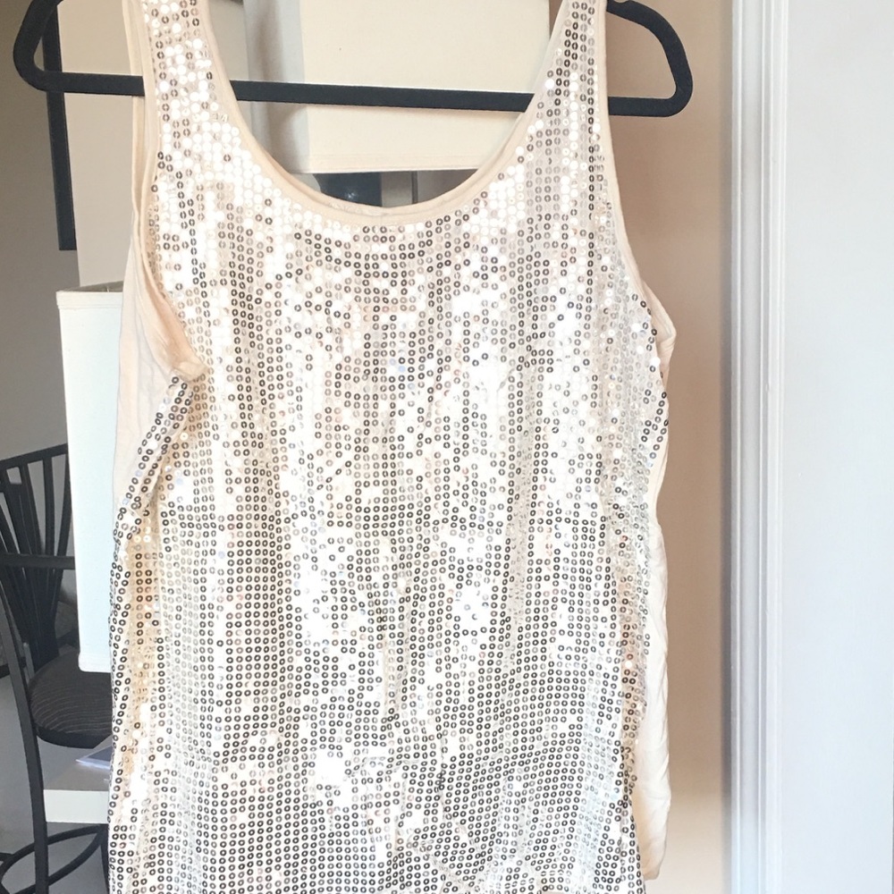 SEQUINS GALORE- TANK TOP
